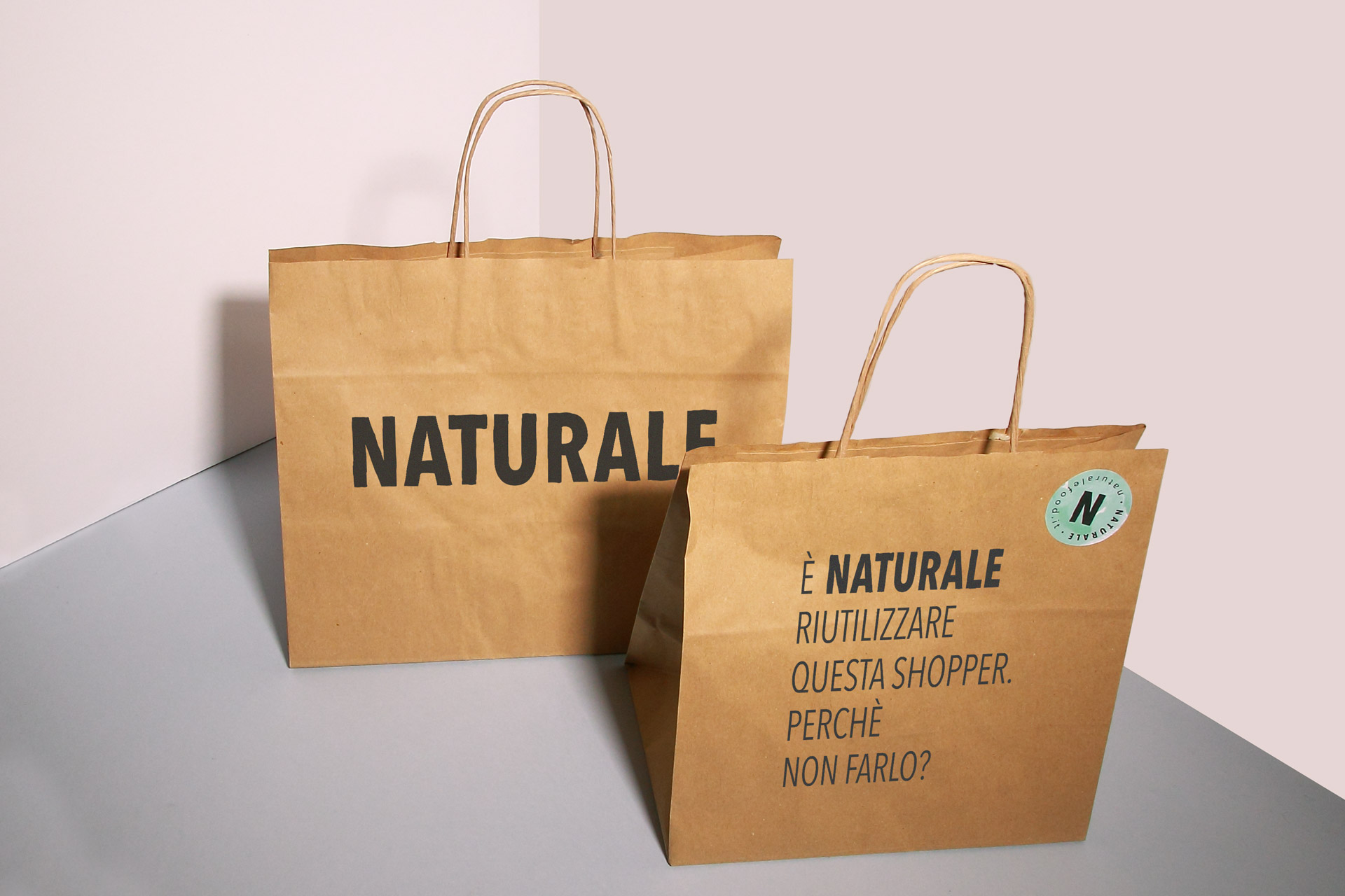 Naturale shopping bags