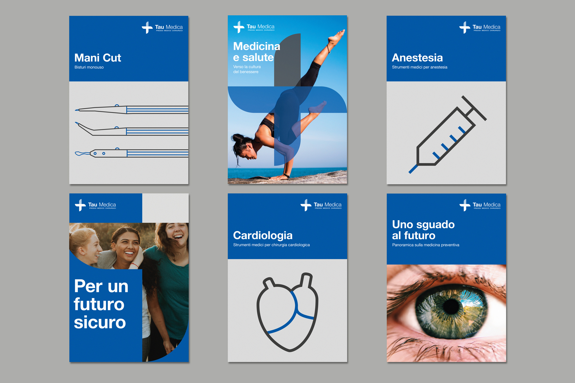 azienda medica brochure design